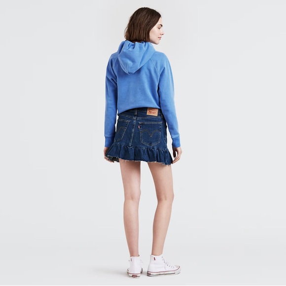 LEVI’s MILE HIGH RUFFLE SKIRT - Picture 2 of 6